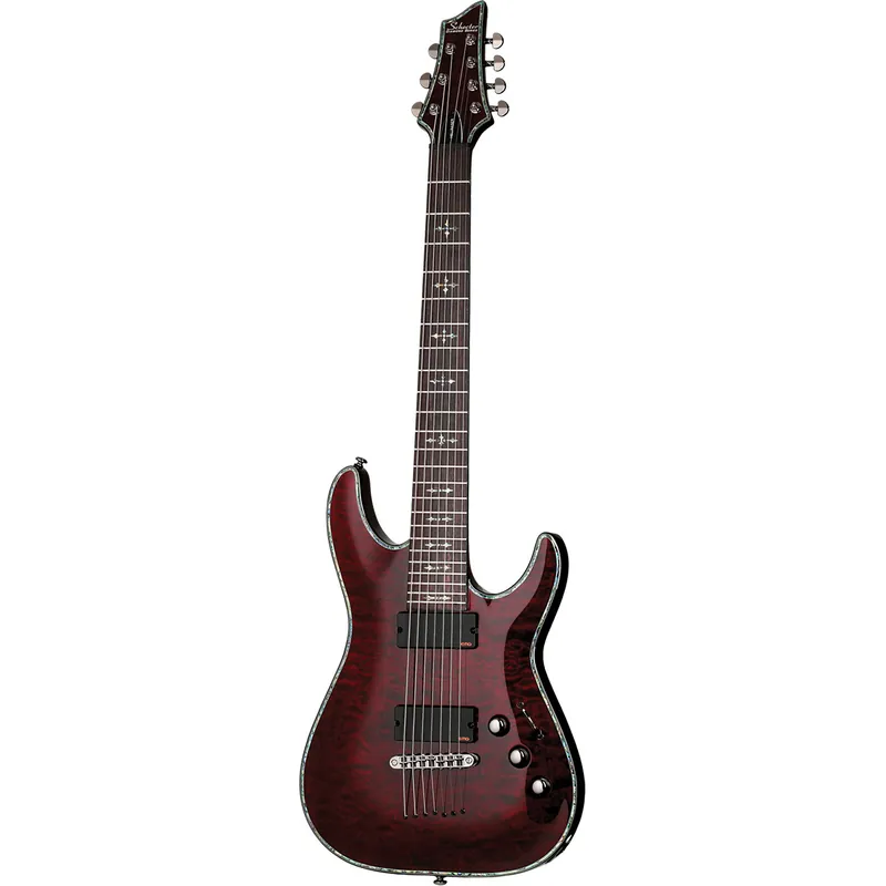 Schecter Hellraiser C-7 Black Cherry Rabatt
