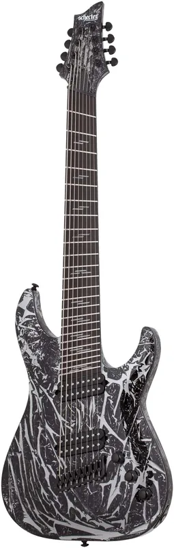 Schecter Silver Mountain C-8 Multi Scale Direkt Vom Hersteller