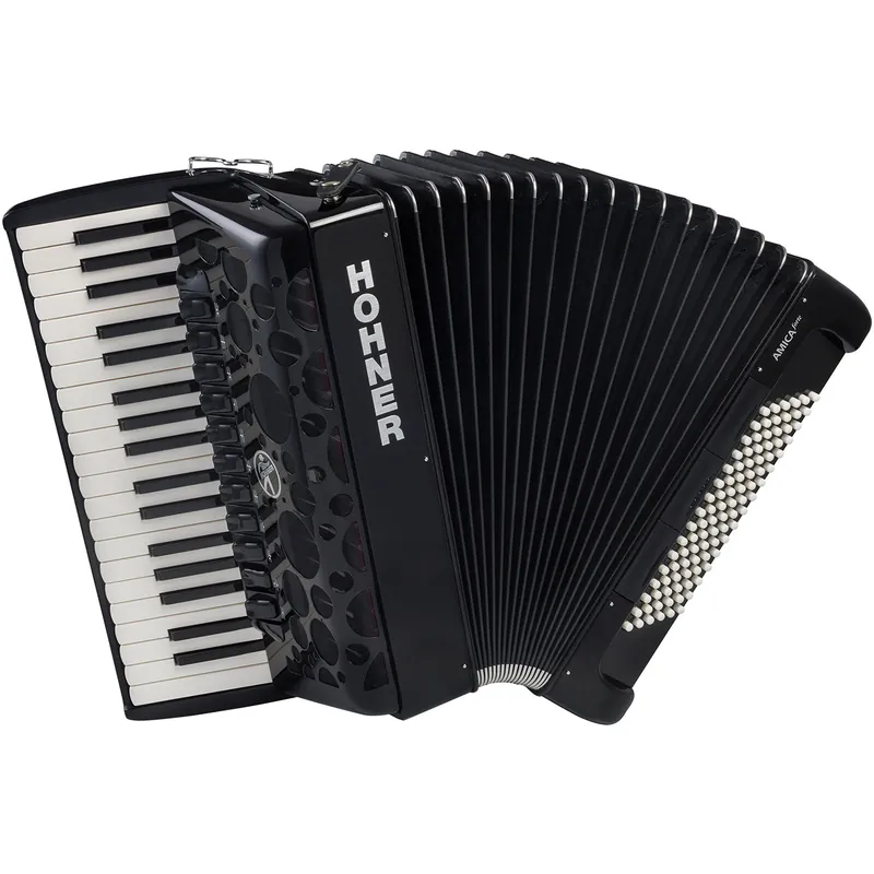 Billig Hohner Amica forte IV 96 silent Key schwarz