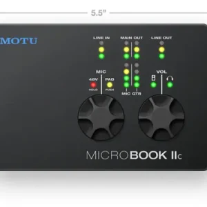 Motu Micro Book IIC USB 2.0 Audio-Interface Gratis Versand