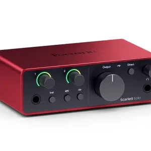 Focusrite Scarlett Solo 4th Gen Preisknaller