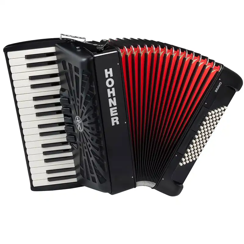 Sofort Bestellen Hohner Bravo III 72 silent key schwarz