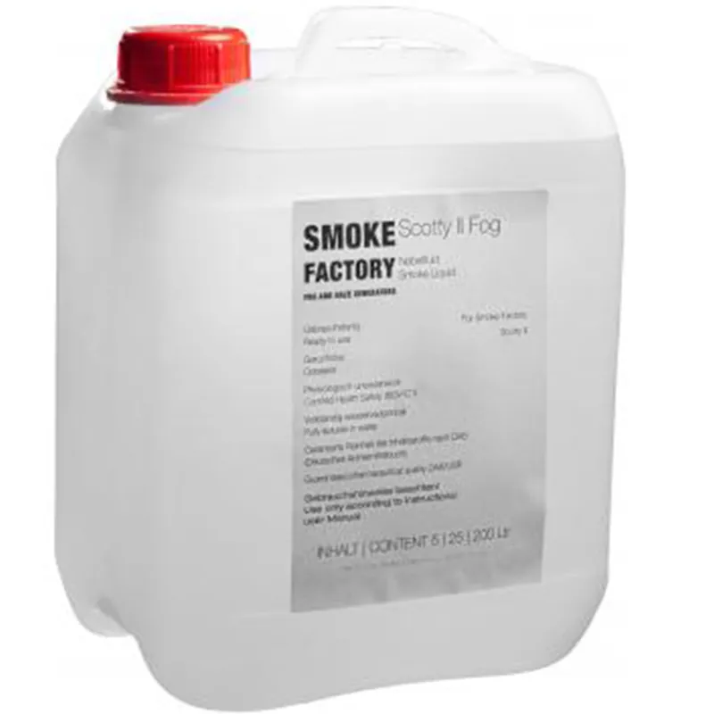 Smoke Factory Scotty II Fog 5 Liter Solange Der Vorrat Reicht