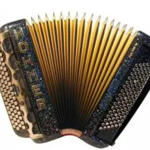 Hohner Fun Pro 96 Knopf-C-Griff unicolor Neu Im Sortiment