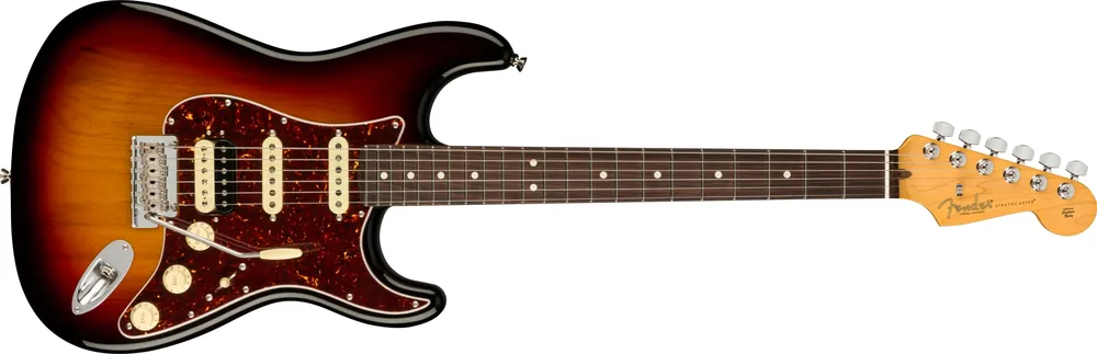Fender AM Pro II Strat HSS RW 3TSB Solange Der Vorrat Reicht