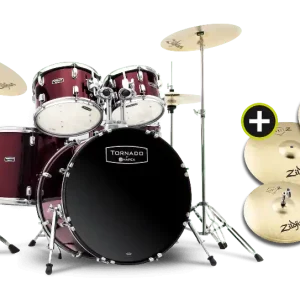 Mapex Tornado Fusion Dark Red Komplettset Solange Der Vorrat Reicht