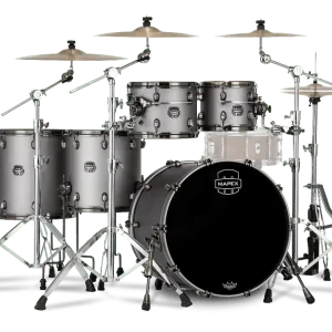 Mapex Saturn Evolution Maple Stage+ Shellset Gun Metal Grey Kostenfreie Lieferung
