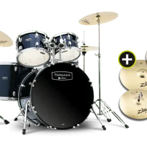 Gratis Versand Mapex Tornado Stage Royal Blue Komplettset