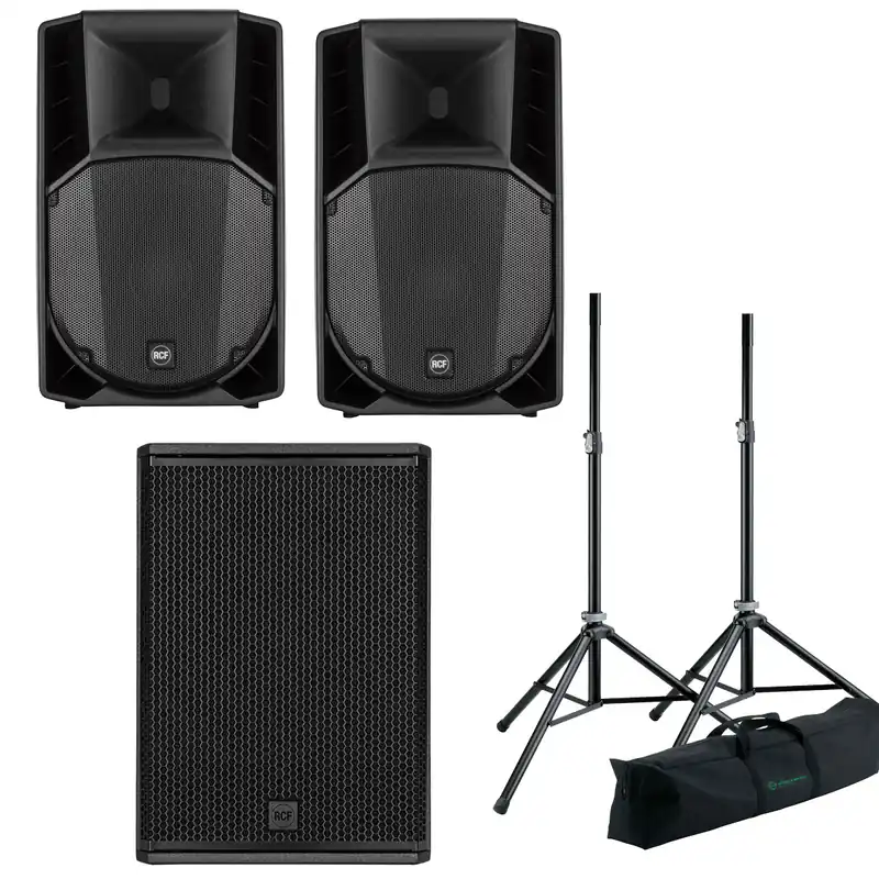 Finale Aktion RCF Art 715-A MK4 + RCF Sub 705-AS MK3