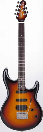 Billig Music Man Steve Lukather HSS RW Vintage Sunburst