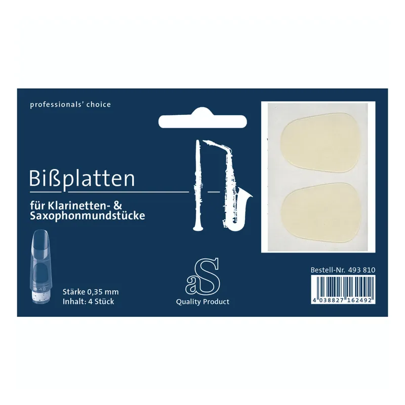 aS Bissplatten transparent 0.35 mm Nur Für Kurze Zeit