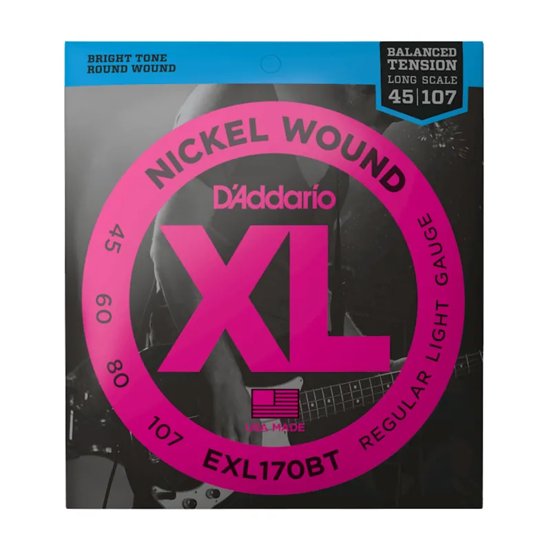 D Addario E-Bass Saitensatz EXL170BT Nickel Wound/4Saiter Kostenfreie Lieferung