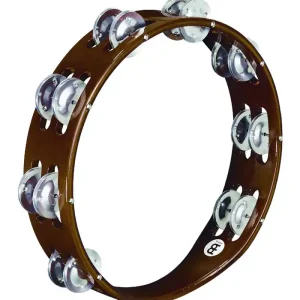 Meinl Handtambourin braun TA2A-AB doppelreihig 10 " Rabatt