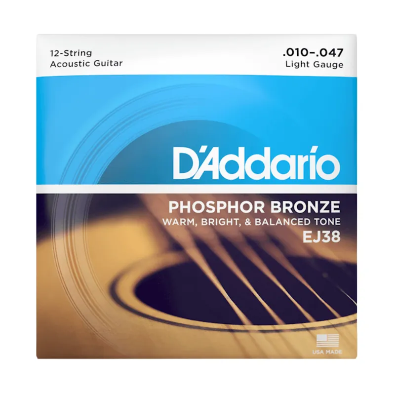 Angebot D Addario Akustikgitarre 12 Saiter Saitensatz EJ 38