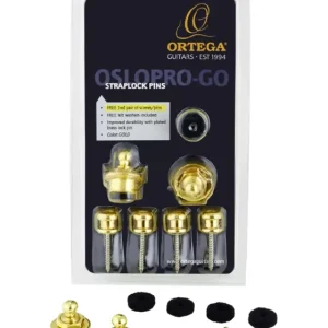 Ortega Straplock-Pins Gold Zertifiziert