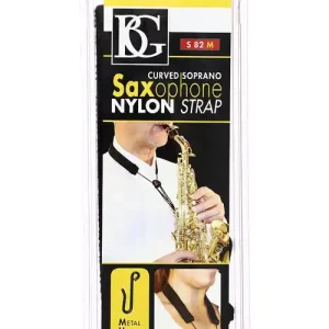 Kostenfreie Lieferung BG Saxophongurt für gebogenes Sopransax S82M