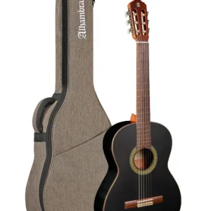 Alhambra Konzertgitarre 4/4 1C Black Satin Zederndecke massiv Bestseller