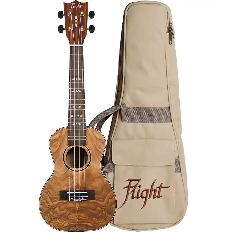 Flight Konzertukulele DUC-410 Wölkchen Esche Kostenfreie Lieferung