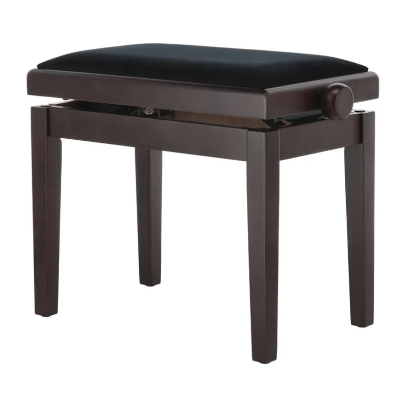 Top-Preis Gewa Klavierbank Deluxe Rosenholz schwarz matt