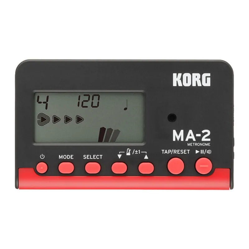 Garantierte Lieferung Korg Digital Metronom MA-2 rot/schwarz