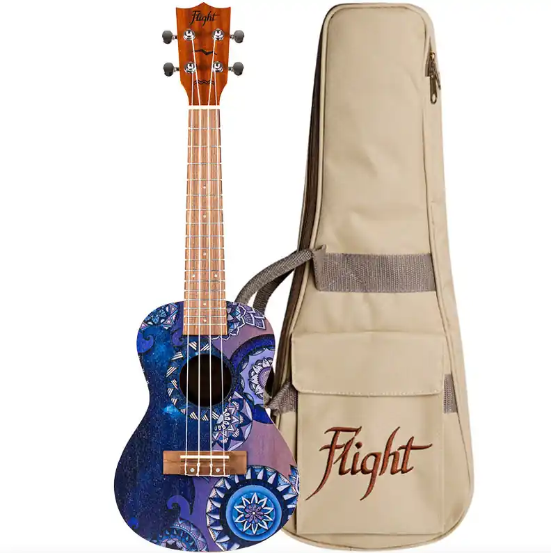 Flight Konzertukulele AUC-33 STARDUST Geprüft