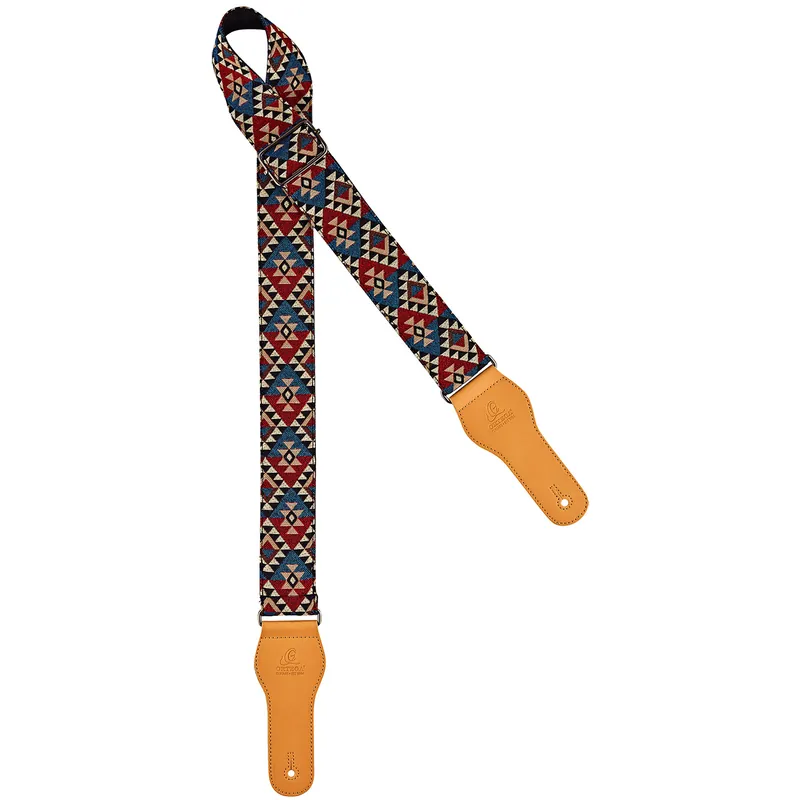 Markenprodukt Ortega Gitarrengurt Baumwolle "African Dance"