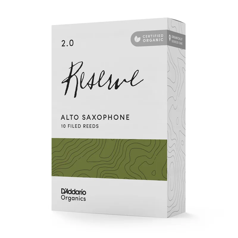 Begrenztes Angebot D Addario Organics Reserve Altsaxblätter 3+