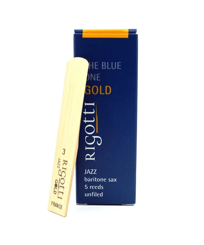 Rigotti Gold Jazz Baritonsaxblätter 3 strong Markenprodukt
