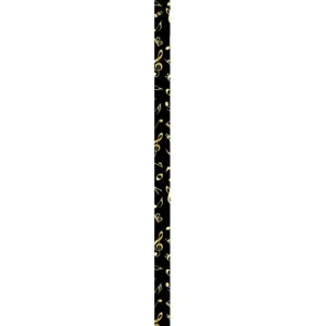 Angebot Bleistift mit Noten Motiv, schwarz/gold