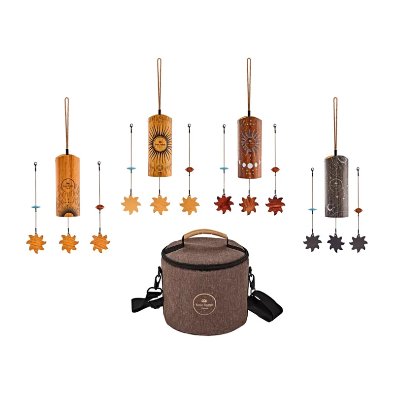 Billig Meinl Sonic Energy Cosmic Bamboo Chime Set - 4teilig, 432Hz