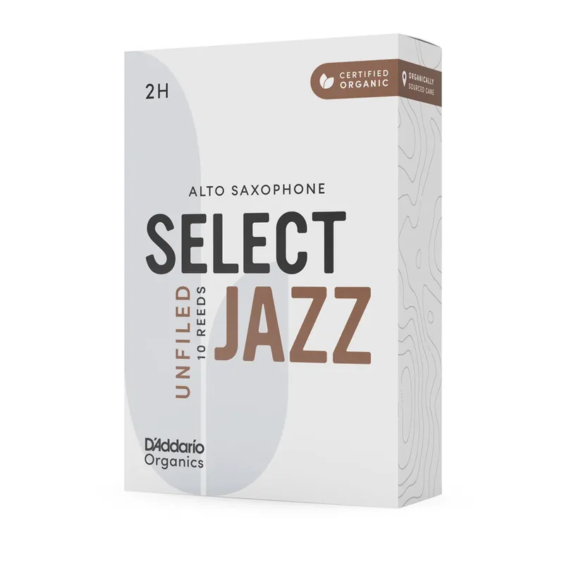 Preisknaller D Addario Organics Jazz Select Altsaxblätter 3m unfiled