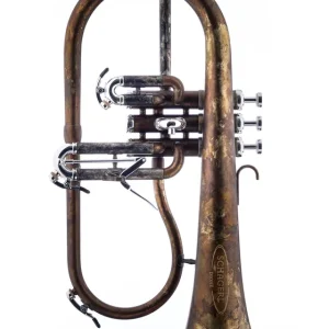 Abverkauf Schagerl Flügelhorn "DIONE" vintage matt - silber Parts