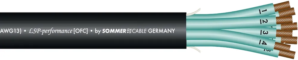 Sommer Cable Elephant Speakerkabel 8x2,5mm schw.-m- Kracherpreis