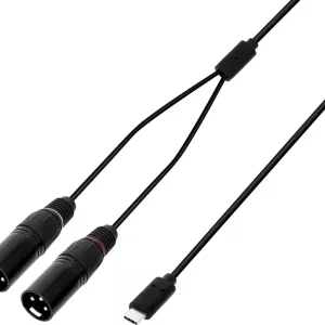 Knallerangebot Adam Hall Cables 3 STAR 2 x XLR Male - USB-C, 3 m