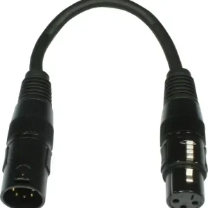 Adam Hall DMX Kabeladapter XLR 5 M - XLR 3 F Jetzt Kaufen