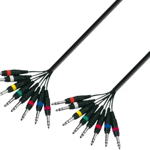 Adam Hall Multicore 8Ch 5,0m Klinke/Klinke sym. Solange Der Vorrat Reicht