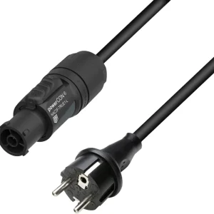 Kracherpreis Adam Hall PowerCON TRUE1 Anschluss-Kabel Schuko IP65 3m