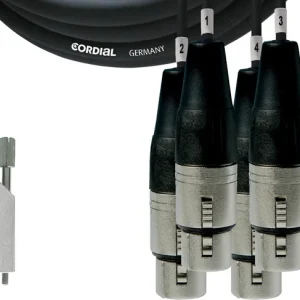 Ausverkauf Cordial CCFD 3 DFT SubD25 - 8x XLR female
