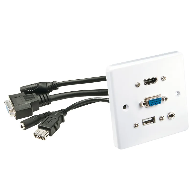 Lindy Wandanschlussplatte VGA/HDMI/USB/3.5mm Mega-Angebot
