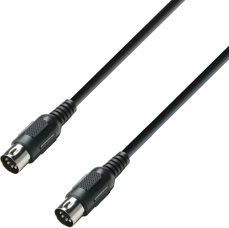 Adam Hall MIDI Kabel 0,75 Meter schwarz Finale Aktion