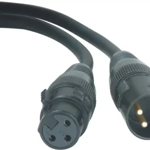 DMX Kabel 3pin, 0,5m , 110 Ohm, AC3PDMX3 Ausverkauf