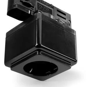 Begrenztes Angebot Eutrac 3 Phasen Steckdosen Multi Adapter, Datenbus Option, schwarz