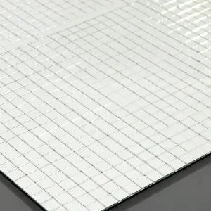 Abverkauf EUROLITE Spiegelmatte 400x400mm, Spiegel 10x10mm
