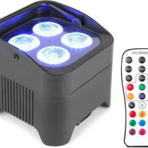 Preisknaller beamZ BBP94 Batterie Uplight Par 4x 10W