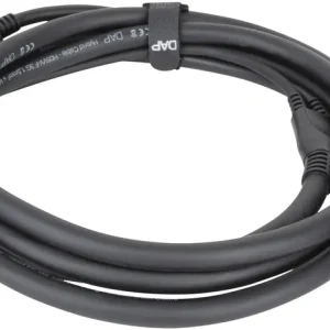 Nur Für Kurze Zeit DAP-Audio FP21 Hybridkabel – Power Pro & 5-poliger XLR – DMX / Stromversorgung 3 m – schwarzer