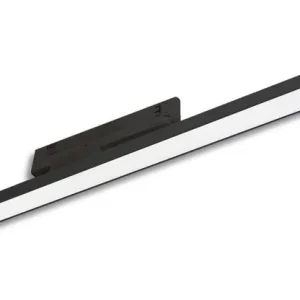 Begrenztes Angebot ISOLED 3-PH Linearleuchte prismatisch, 120cm, 40W, schwarz, 3000|3500|4000K, CRI90, DALI dim