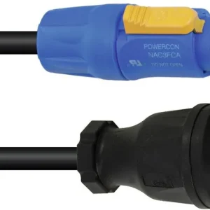 PSSO PowerCon Netzkabel 3x1,5 3m H07RN-F Schneller Versand