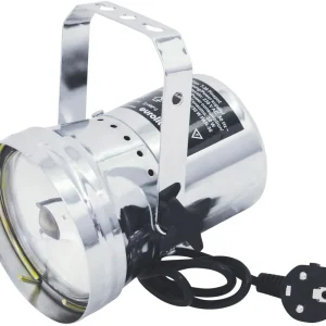 Zertifiziert EUROLITE T-36 Pinspot mit Stecker, silber