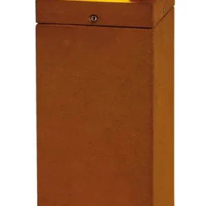 Abverkauf SLV RUSTY SQUARE 40 Outdoor Standleuchte, LED, 3000K, eisen gerostet