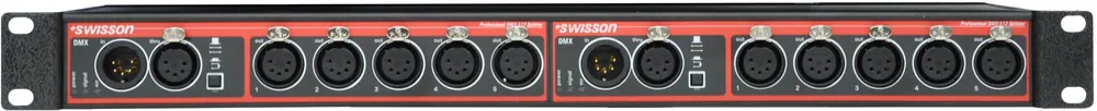 Highlight Swisson XSP-5R-5R, DMX-Splitter